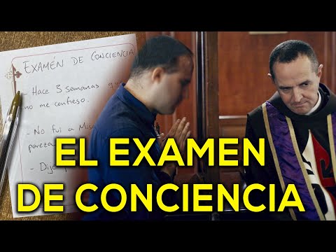 ¿Cómo hacer el EXAMEN DE CONCIENCIA para la confesión?