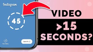How to Upload LONGER VIDEOS to Instagram Stories 2022