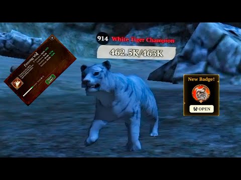 The Wolf - Level 900+ White Tiger Champion In Featured Green Hills 🏆