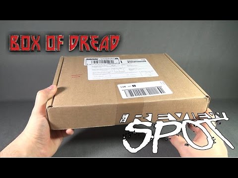 Subscription Spot - Box of Dread December 2015 Subscription Box OPENING!