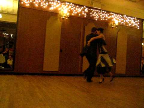 Andrew Burt and Aja Fenn @ Dance Tango Milonga NYC 2010
