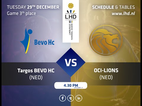 Game 3rd place: Targos Bevo HC - OCI-LIONS