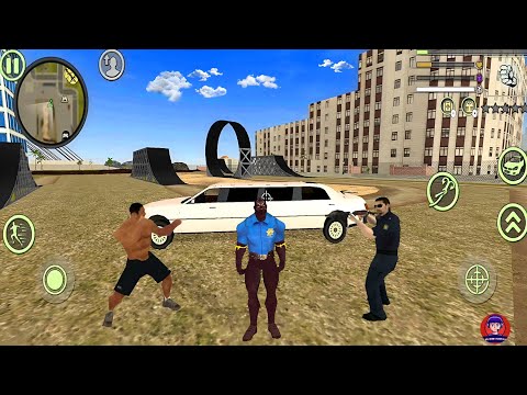 Panther Police Spider Rope Hero Vice Town Simulator #2 - Android Gameplay