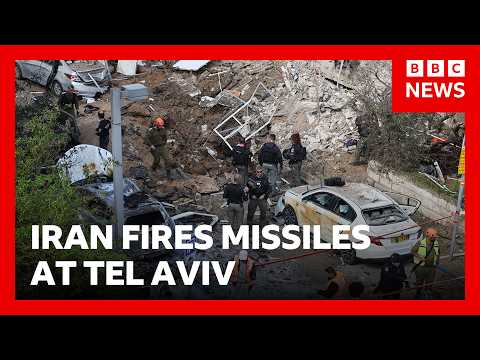 Iran strikes Tel Aviv as US says talks with Tehran remain 'fluid' | BBC News