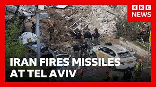 Iran strikes Tel Aviv as US says talks with Tehran remain 'fluid' | BBC News
