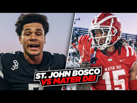 EPIC UPSET! Mater Dei Rallies From 21 Down to Stun No. 1 St. John Bosco | Trinity League Thriller