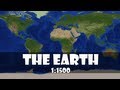 Trailer Minecraft Earth 1:1500 scale 
