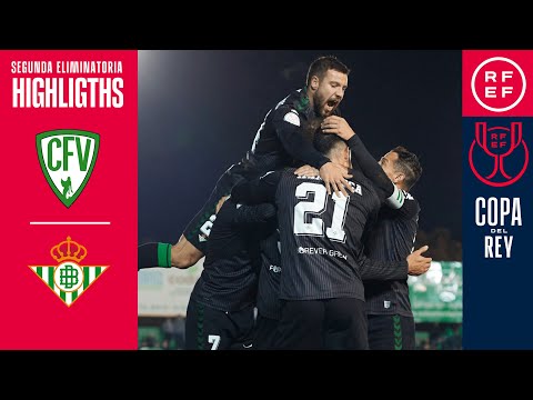 Resumen | Copa del Rey | CF Villanovense 1-2 Real Betis | Segunda Eliminatoria