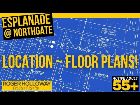 55+ Esplanade At Northgate Location ~ Floor Plans [Indian Trail NC]
