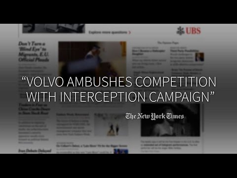 Still frame from The Greatest Interception Ever (Volvo Cars, 2015)