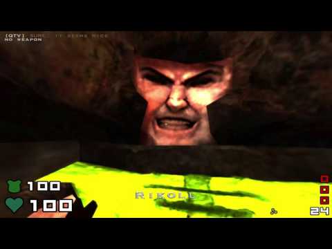 Quakeworld - Thunderdome final - LocKtar vs Rikoll