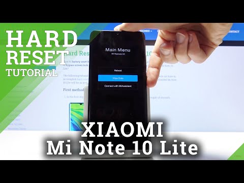 How to Hard Reset Xiaomi Mi Note 10 Lite - Bypass Screen Protection