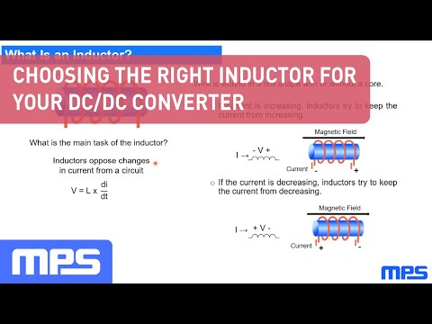 Webinar: Choosing the Right Inductor for Your DC/DC Converter