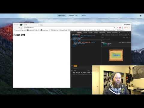 React 101 - Episode 1 - All The Way Back to the Beginning
