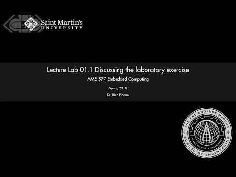 Lab 01.1 Discussing the laboratory exercise