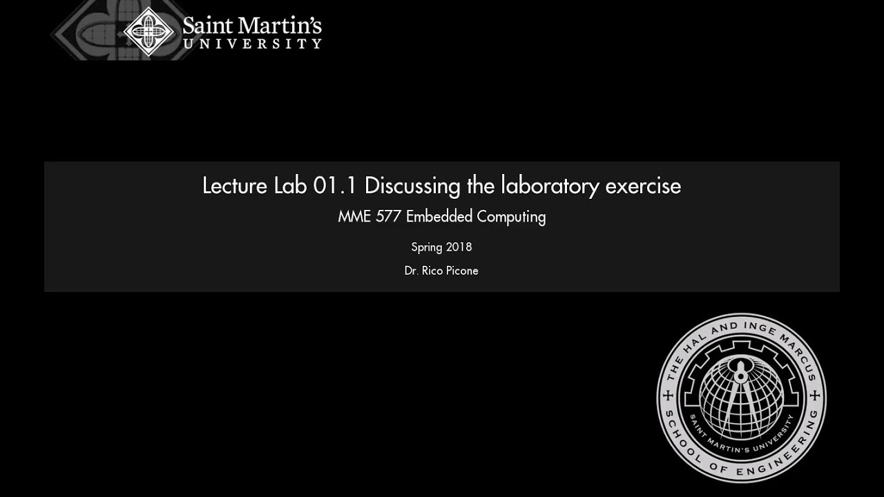 Lab 01.1 Discussing the laboratory exercise