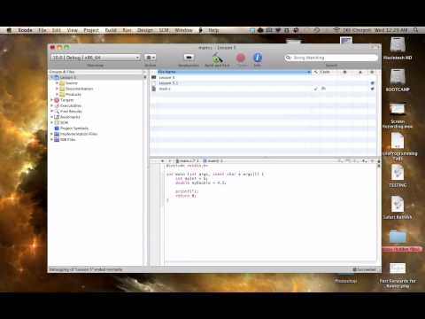 C Programming on the Mac L5 - Variables