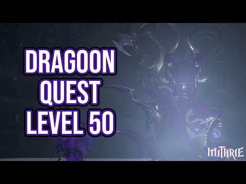 FFXIV 2.15 0259 Dragoon Quest Level 50 + Artifact Gear