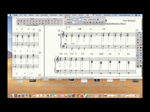 Cody Weinmann Composer: Chord Studies 1-4 for Solo piano