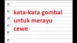 Download lagu Kata-Kata Gombal Untuk Merayu Cewe mp3
