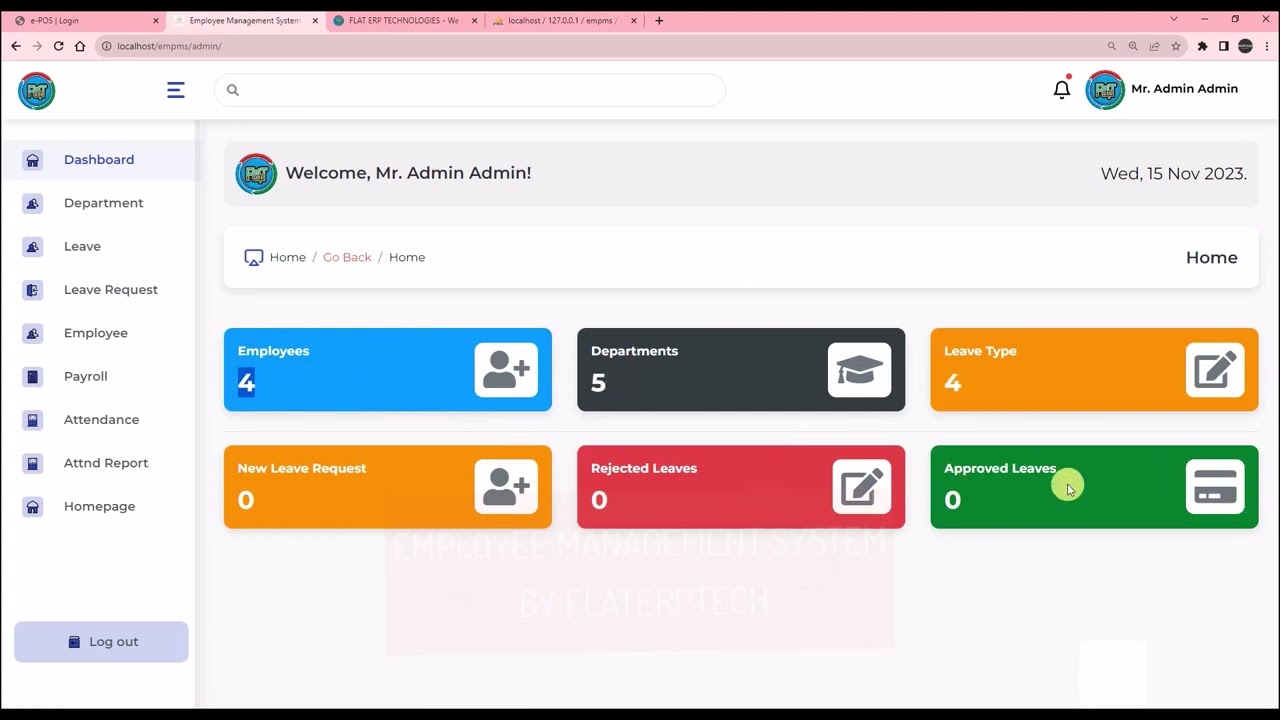 Complete Employee Management System (EMS)