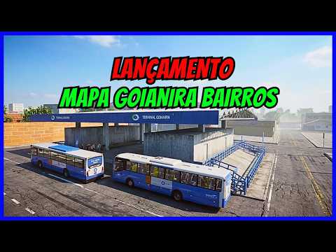 🔴Gameplay Novo Mod Mapa Goianira Bairros | Proton Bus Simulator | Mods | PBSU | PBSC