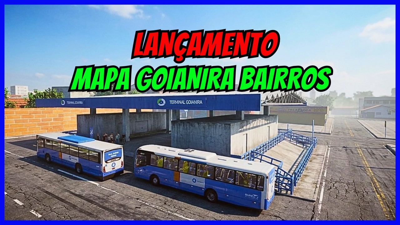 🔴Gameplay Novo Mod Mapa Goianira Bairros | Proton Bus Simulator | Mods | PBSU | PBSC