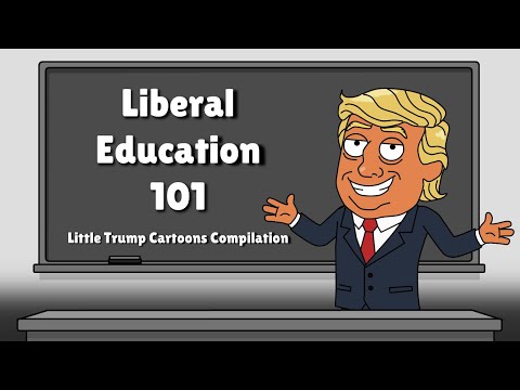 Liberal Education 101 by Little Trump Cartoons Compilation