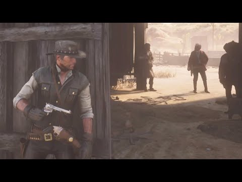 Red Dead Redemption 2 - Bounty Hunt in Tumbleweed