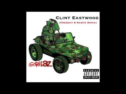 GORILLAZ - Clint Eastwood - ( Presskit & Rawtk Remix ) Free Download