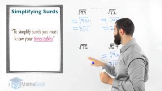 Maths Help - Simplifying Surds
