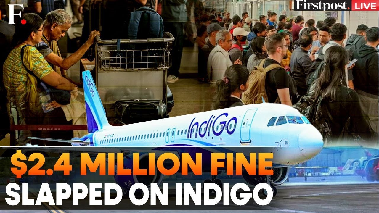 IndiGo Fined With $2.4 Million Penalty By DGCA Over December 2025 Flight Cancellations | N18G