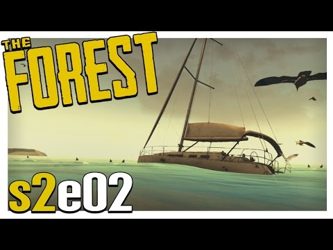 SHARKS AND A YACHT | The Forest Gameplay S2E02 (Alpha v0.16)