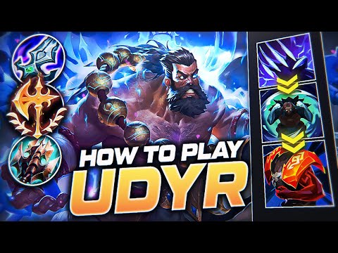 HOW TO PLAY NEW REWORKED UDYR | Build & Runes | Season 12 Udyr guide | League of Legends