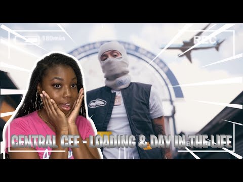 Reacting to UK Rapper Central Cee - Loading & Day In The Life (Official Music Video)🥶🥶