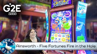 #G2E2026, Ainsworth, Five Fortunes Fire in the Hole, Pratinjau Mesin Slot
