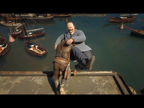 Red Dead Redemption 2 4K 60FPS - Funny & Brutal Moments Vol. 153 (Euphoria Ragdolls)