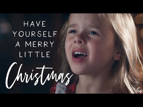 Have Yourself A Merry Little Christmas - Claire Crosby (Piano by Mom Ashley Crosby)