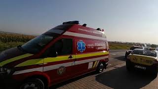 VIDEO Cum a avut loc accidentul de pe Calea Șurii Mici - Două victime rănite - Imagini noi de la fața locului 1 video