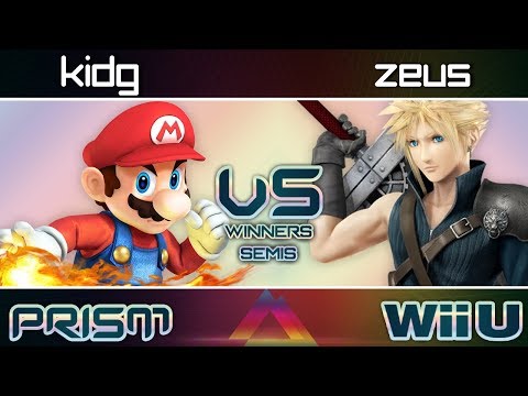 PRISM 127 - KidG (Mario) vs. Zeus (Cloud) - Winners Semis - Smash Wii U
