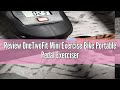 Review OneTwoFit Mini Exercise Bike Portable Pedal Exerciser Legs And Arms Fitness Cycling With LCD