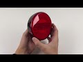 Zadné okrúhle brzdové / pozičné LED svetlo 12/24V - ECE R7 (ø122mm) - Video Youtube