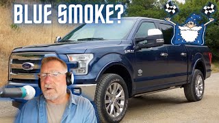 Blue Smoke on Start Up?! // 2017 Ford F-150 2.7L EcoBoost