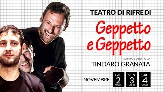 GEPPETTO e GEPPETTO | Tindaro Granata al Teatro di Rifredi dal 2 al 4 novembre