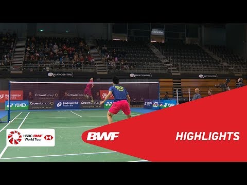 CROWN GROUP Australian Open 2018 | Badminton MS - SF - Highlights | BWF 2018