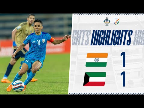 India 1-1 Kuwait | Full Highlights | SAFF Champion...