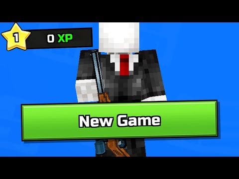I Started AGAIN From Level 1 in Pixel Gun 3D in 2025