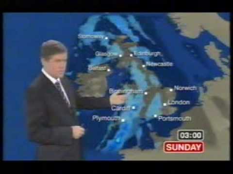 BBC Weather 17th August 2008
