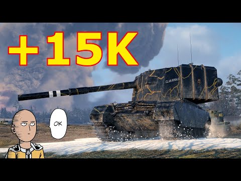 World of Tanks FV4005 Stage II - 15,1K Damage Truly Terrifying.