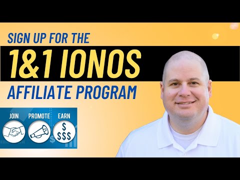 How to Sign Up For The 1&1 IONOS Affiliate Program